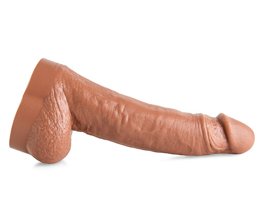 Realistic life-casting of Dominic Pacifico's penis with a length of seven inches