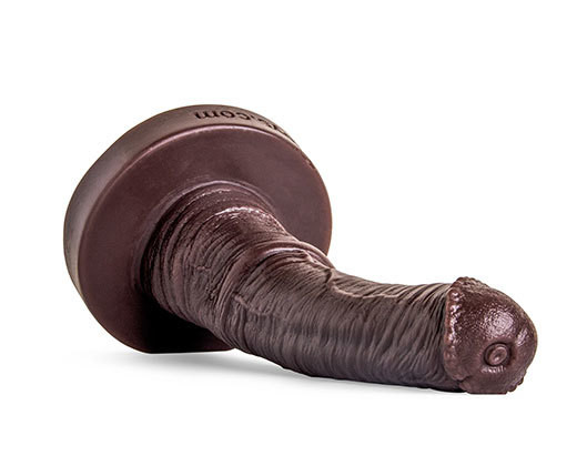 Brown dildo shaped like a horse penis